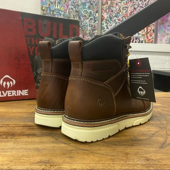Wolverine I-90 Wedge CM Work Boots 11.5 Mens - Picture 7 of 10